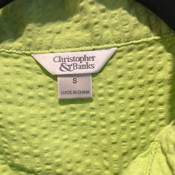 EUC green lightweight jacket. Size S - Picture 2 of 3